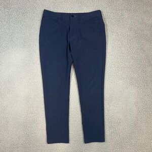 Public Rec Performance Pants Navy Blue Men's Size 32x30 Stretch Travel Golf